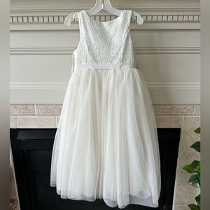 Kids size 8 David’s Bridal flower girl dress. Brand new - tags still on